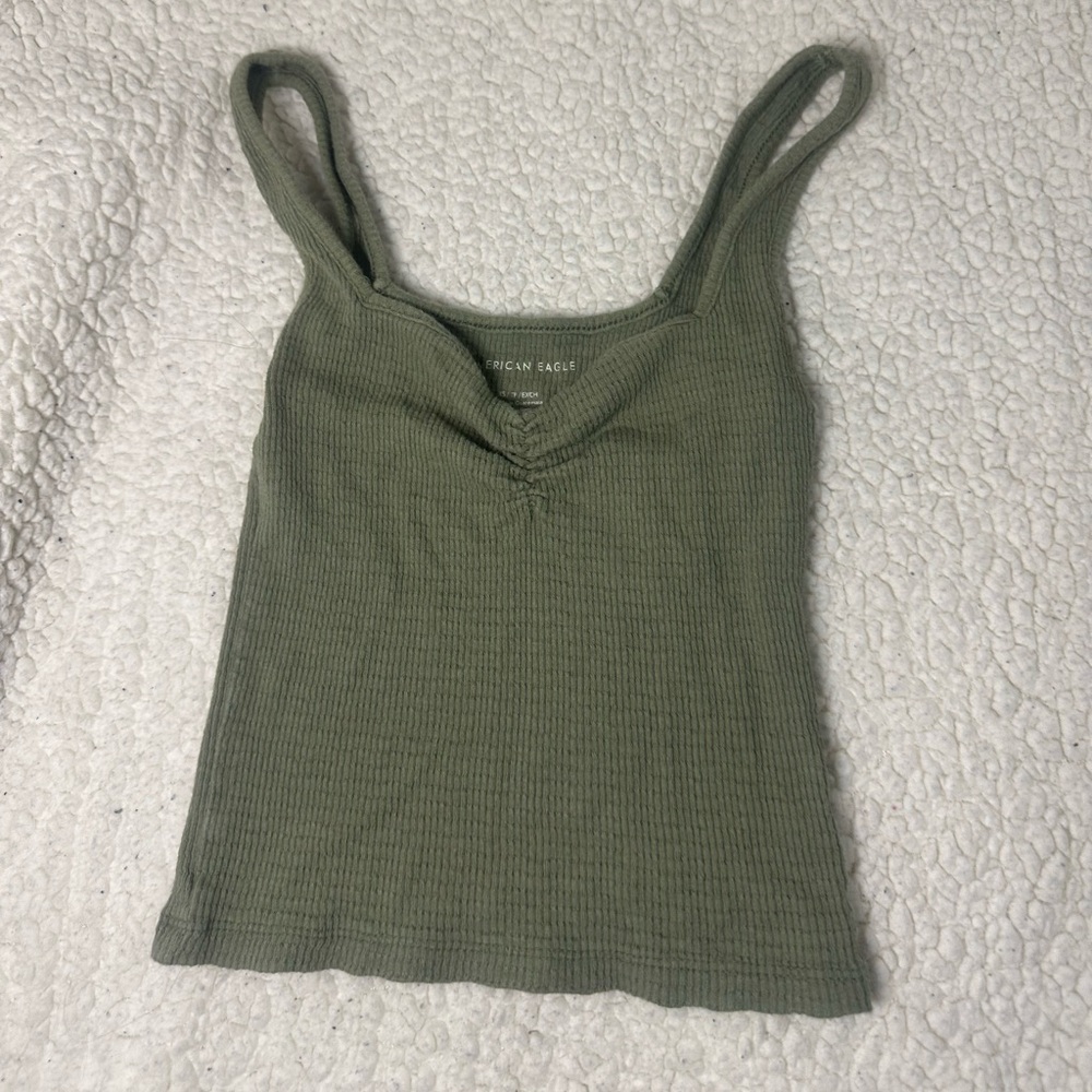 American Eagle Outfitters Sage Green Camisole